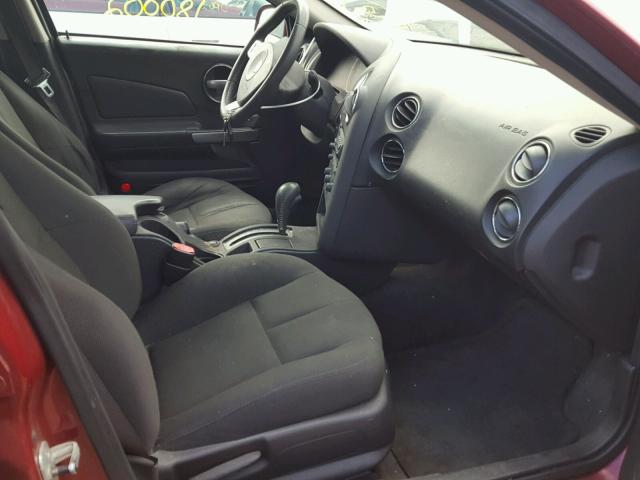 2G2WP552861176390 - 2006 PONTIAC GRAND PRIX RED photo 5