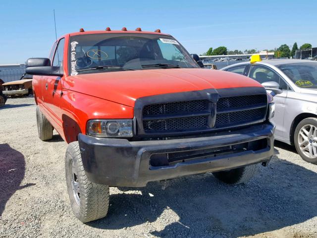 1B7KF2368XJ641985 - 1999 DODGE RAM 2500 RED photo 1