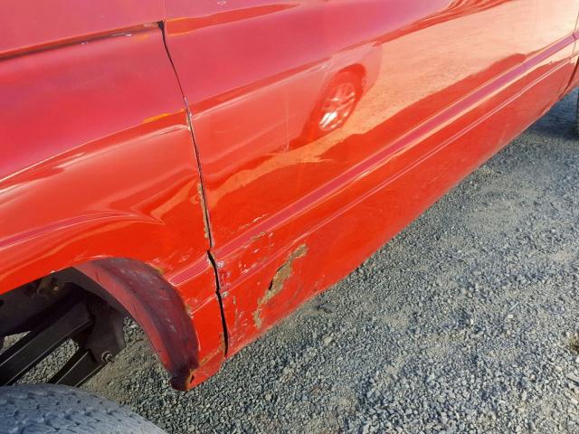 1B7KF2368XJ641985 - 1999 DODGE RAM 2500 RED photo 9