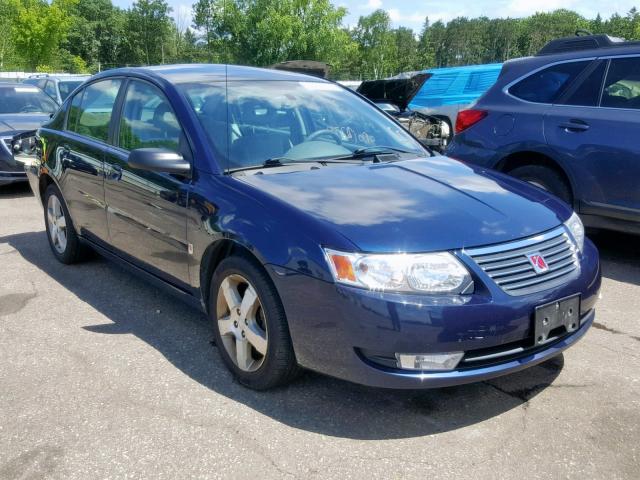 1G8AL55B97Z133892 - 2007 SATURN ION LEVEL BLUE photo 1