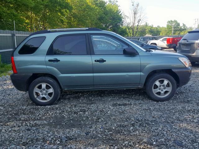 KNDJF724267262727 - 2006 KIA NEW SPORTA GREEN photo 9