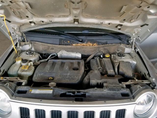 1J4NT4FBXAD537864 - 2010 JEEP COMPASS SP Күміс фото 7