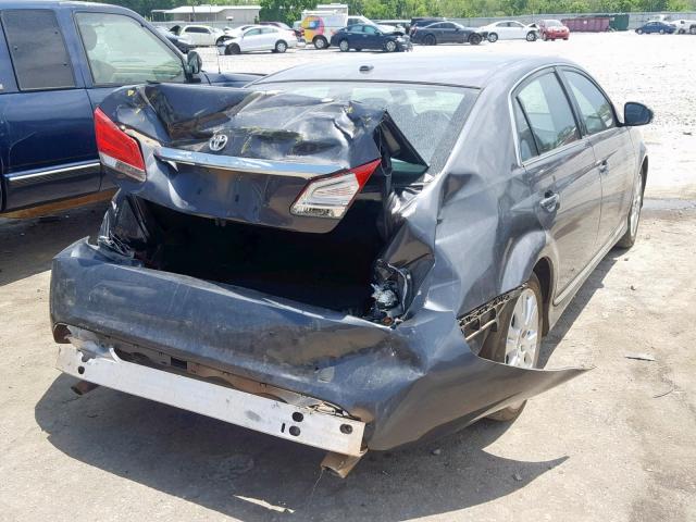 4T1BK3DB2BU418356 - 2011 TOYOTA AVALON BAS GRAY photo 4