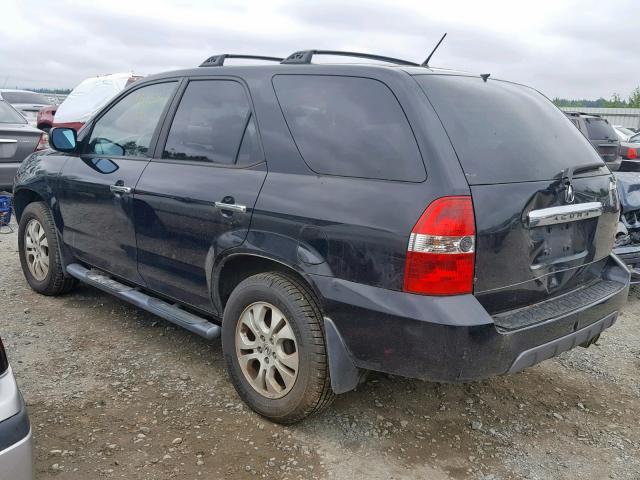 2HNYD18753H542624 - 2003 ACURA MDX TOURIN BLACK photo 3