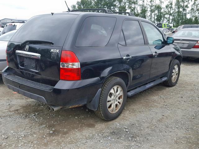 2HNYD18753H542624 - 2003 ACURA MDX TOURIN BLACK photo 4