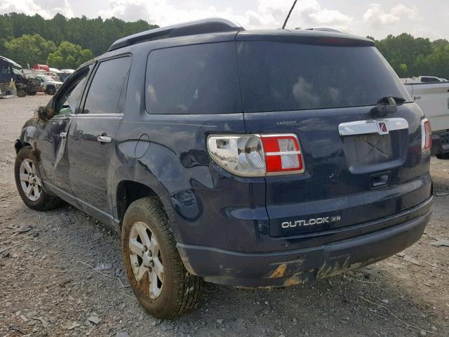 5GZER23D09J144854 - 2009 SATURN OUTLOOK XR ლურჯი ფოტო 3