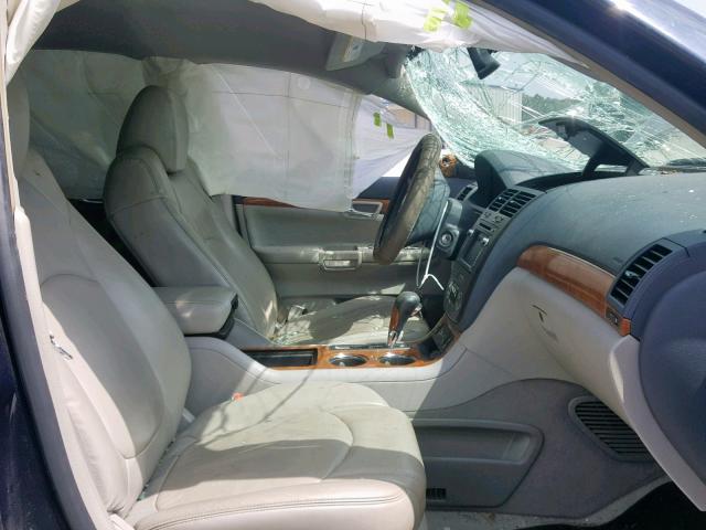 5GZER23D09J144854 - 2009 SATURN OUTLOOK XR ლურჯი ფოტო 5