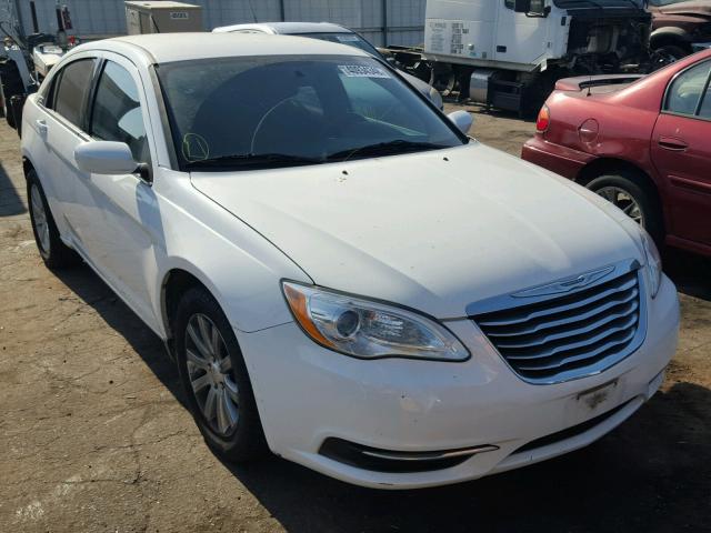 1C3CCBBB2CN117752 - 2012 CHRYSLER 200 TOURIN WHITE photo 1