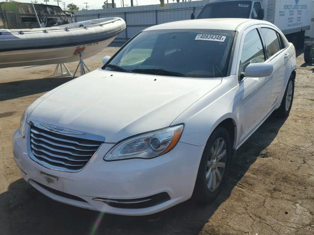 1C3CCBBB2CN117752 - 2012 CHRYSLER 200 TOURIN WHITE photo 2