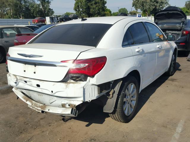 1C3CCBBB2CN117752 - 2012 CHRYSLER 200 TOURIN WHITE photo 4