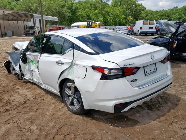 1N4BL4EV9KC100603 - 2019 NISSAN ALTIMA SL WHITE photo 3