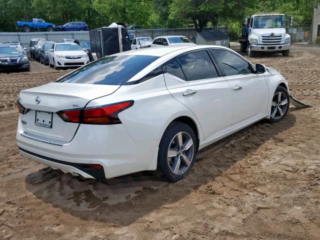 1N4BL4EV9KC100603 - 2019 NISSAN ALTIMA SL WHITE photo 4