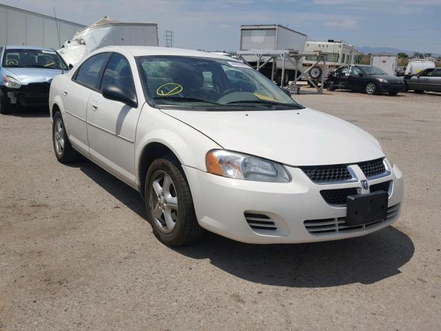 1B3EL46X64N248613 - 2004 DODGE STRATUS SX WHITE photo 1