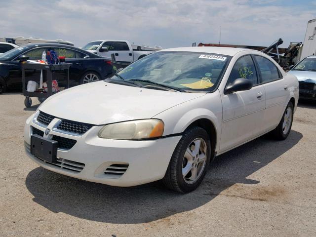 1B3EL46X64N248613 - 2004 DODGE STRATUS SX WHITE photo 2