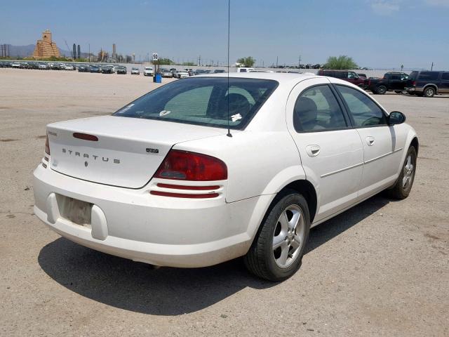 1B3EL46X64N248613 - 2004 DODGE STRATUS SX WHITE photo 4