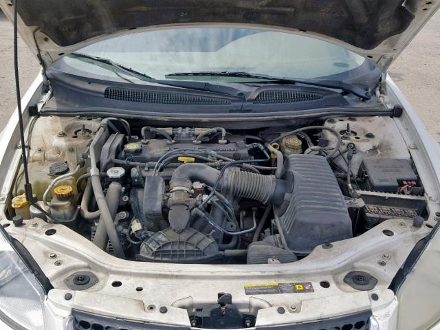 1B3EL46X64N248613 - 2004 DODGE STRATUS SX WHITE photo 7