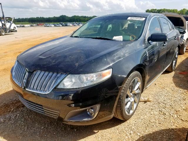 1LNHM93R99G630217 - 2009 LINCOLN MKS GRAY photo 2