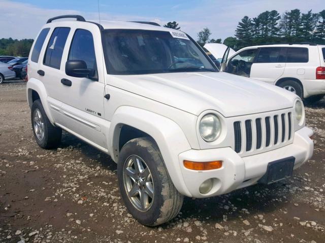 1J4GL58K82W247544 - 2002 JEEP LIBERTY LI WHITE photo 1