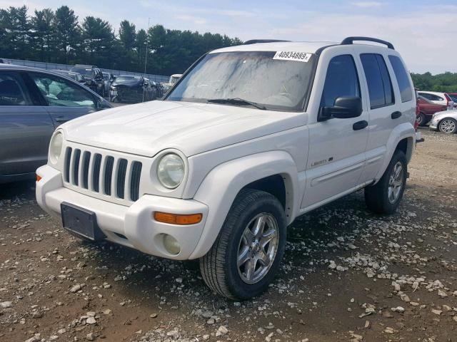 1J4GL58K82W247544 - 2002 JEEP LIBERTY LI WHITE photo 2