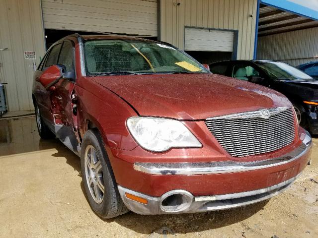 2A8GM68X07R256526 - 2007 CHRYSLER PACIFICA T MAROON photo 1