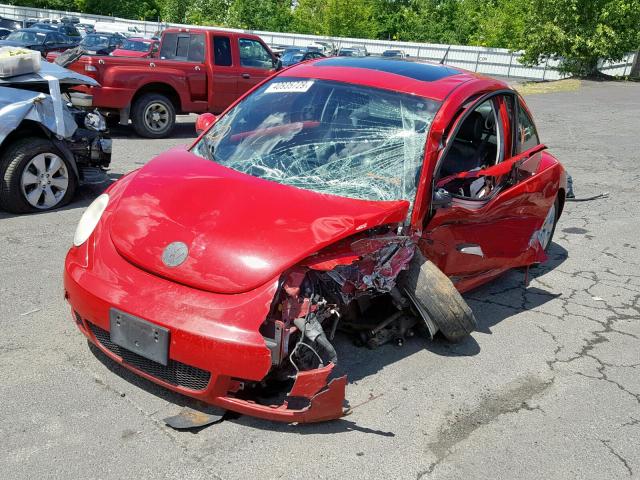 3VWRG31C68M500179 - 2008 VOLKSWAGEN NEW BEETLE წითელი ფოტო 2