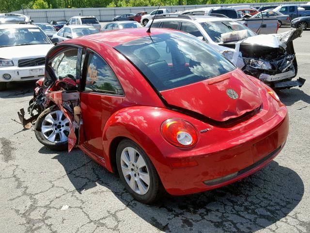 3VWRG31C68M500179 - 2008 VOLKSWAGEN NEW BEETLE წითელი ფოტო 3