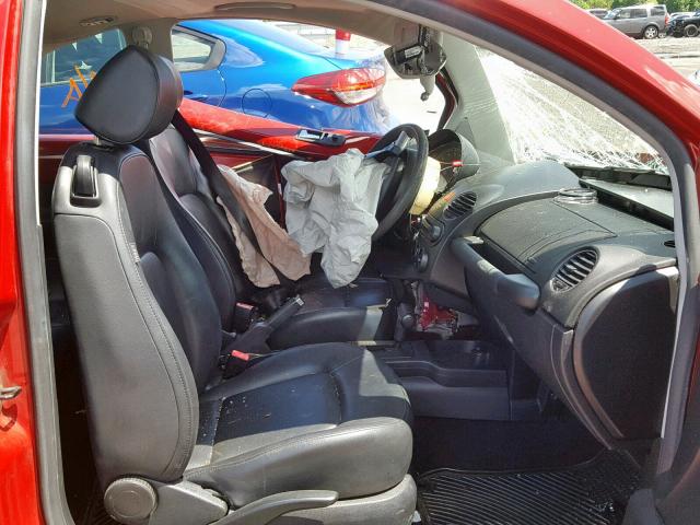 3VWRG31C68M500179 - 2008 VOLKSWAGEN NEW BEETLE წითელი ფოტო 5