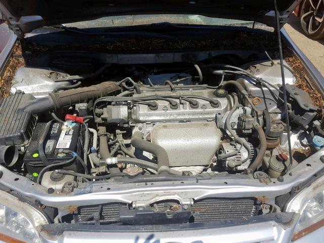 JHMCG66862C029950 - 2002 HONDA ACCORD EX SILVER photo 7