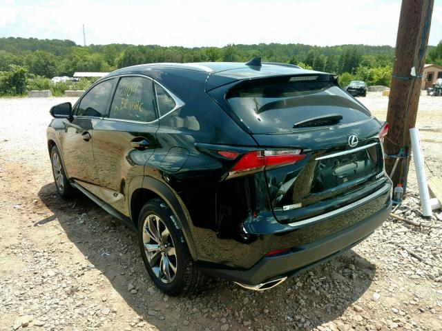 JTJYARBZ0H2077853 - 2017 LEXUS NX 200T BLACK photo 3