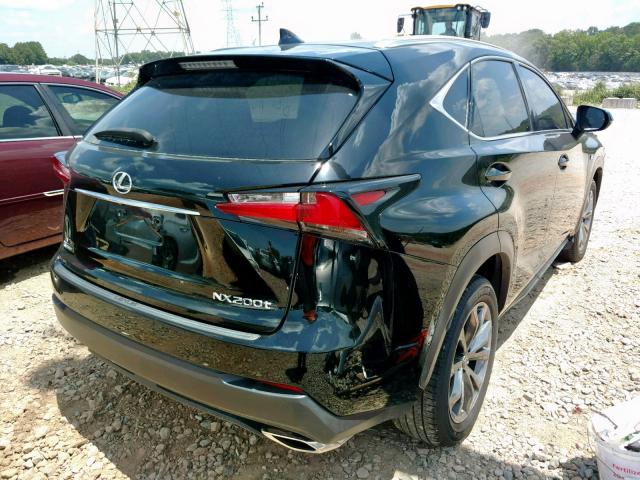 JTJYARBZ0H2077853 - 2017 LEXUS NX 200T BLACK photo 4