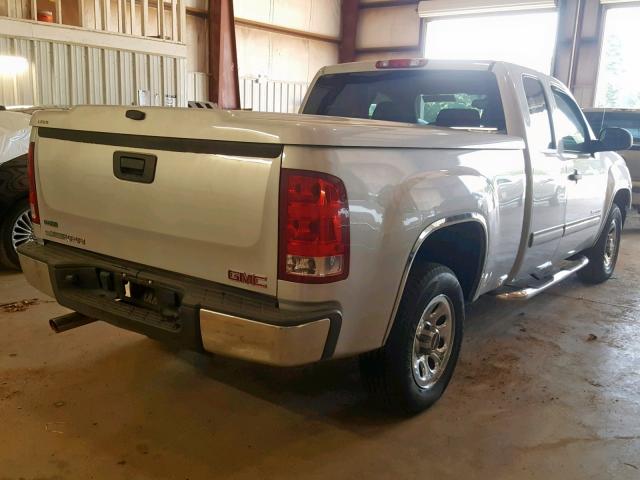 1GTR1UEA4BZ283949 - 2011 GMC SIERRA C15 SILVER photo 4