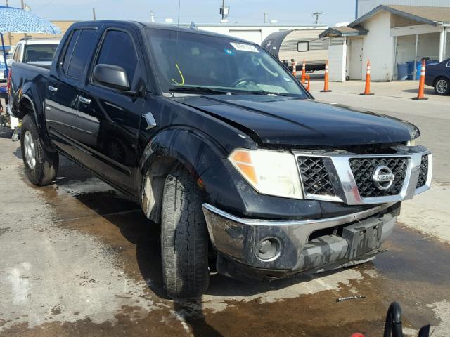 1N6AD07UX6C466346 - 2006 NISSAN FRONTIER C BLACK photo 1