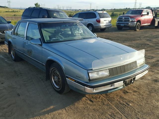 1G4HR5431HH531761 - 1987 BUICK LESABRE LI GREEN photo 1