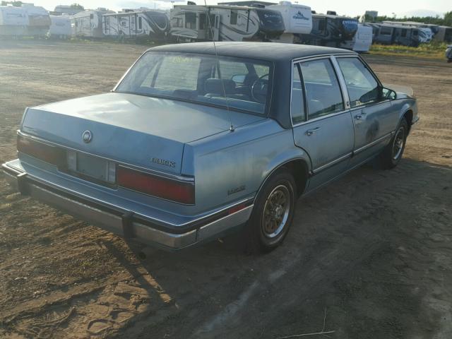 1G4HR5431HH531761 - 1987 BUICK LESABRE LI GREEN photo 4