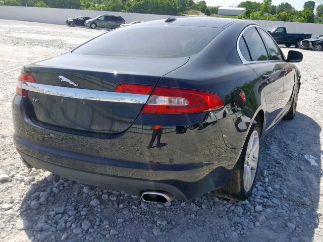 SAJWA0FA5AHR55629 - 2010 JAGUAR XF LUXURY BLACK photo 4