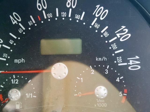 3VWBB61C4WM045489 - 1998 VOLKSWAGEN NEW BEETLE Սև լուսանկար 8