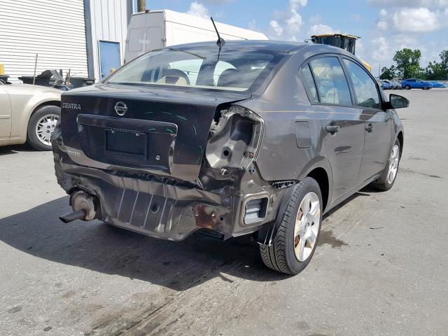 3N1AB61E89L619816 - 2009 NISSAN SENTRA 2.0 GRAY photo 4