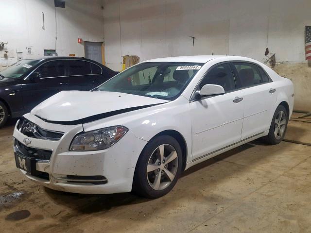 1G1ZC5E03CF258754 - 2012 CHEVROLET MALIBU 1LT 白色 照片 2