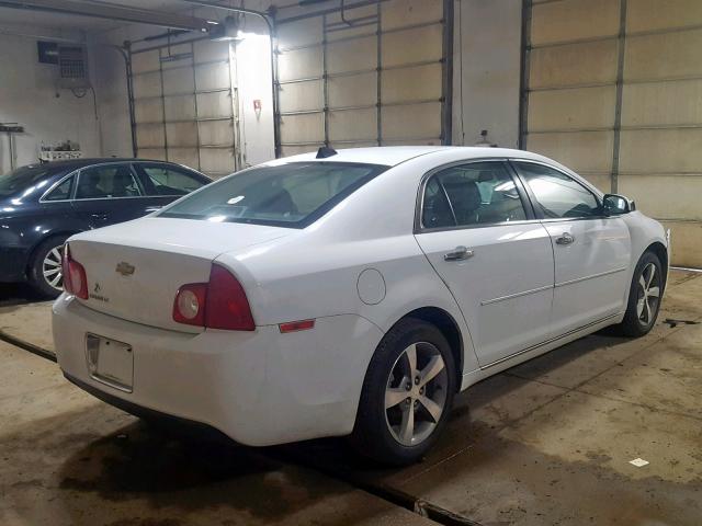 1G1ZC5E03CF258754 - 2012 CHEVROLET MALIBU 1LT 白色 照片 4