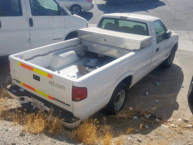 1GCCS14W7Y8197807 - 2000 CHEVROLET S TRUCK S1 WHITE photo 5