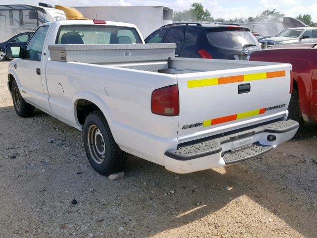 1GCCS14W2Y8236819 - 2000 CHEVROLET S TRUCK S1 WHITE photo 3