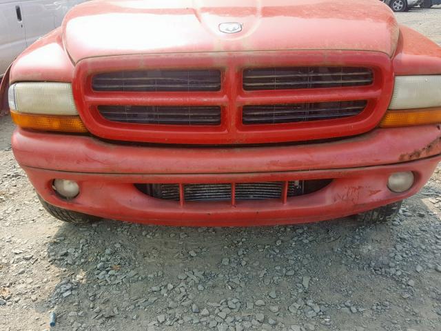 1B4HS28Y5WF180405 - 1998 DODGE DURANGO RED photo 7