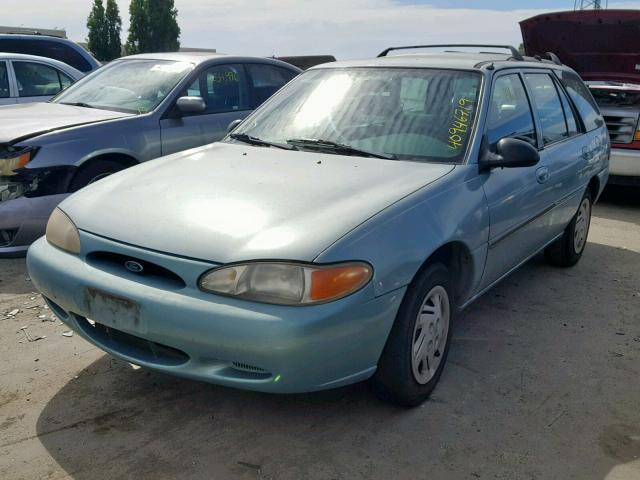 3FAFP15P6WR243232 - 1998 FORD ESCORT SE BLUE photo 2