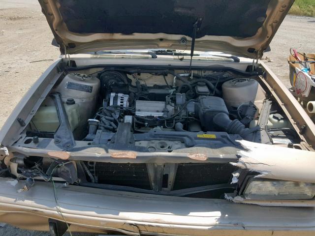 1G4AG54N2P6410806 - 1993 BUICK CENTURY SP GOLD photo 7