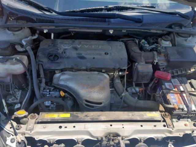 JTKDE177650039283 - 2005 TOYOTA SCION TC ვერცხლისფერი ფოტო 7