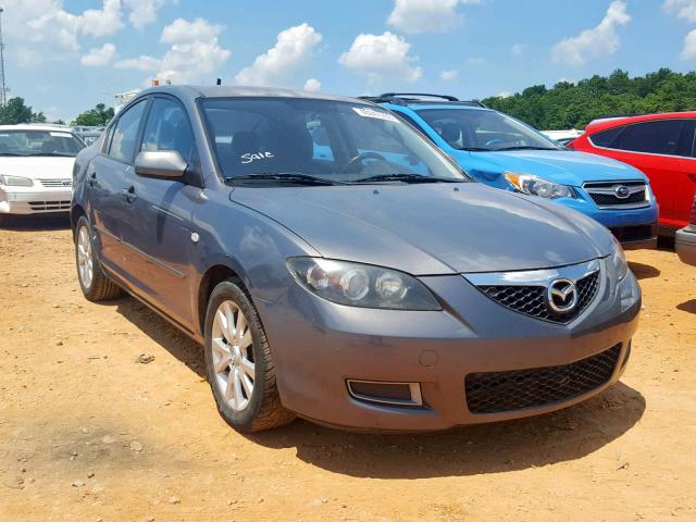 JM1BK12F671618597 - 2007 MAZDA 3 I GRAY photo 1