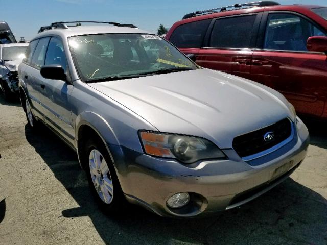 4S4BP61C657385493 - 2005 SUBARU LEGACY OUT SILVER photo 1