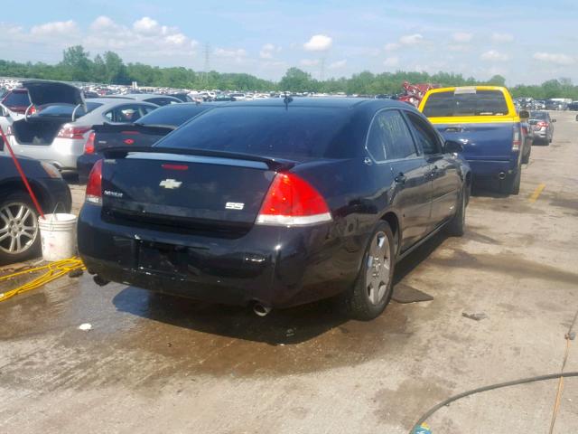 2G1WD58C889210981 - 2008 CHEVROLET IMPALA SUP შავი ფოტო 4