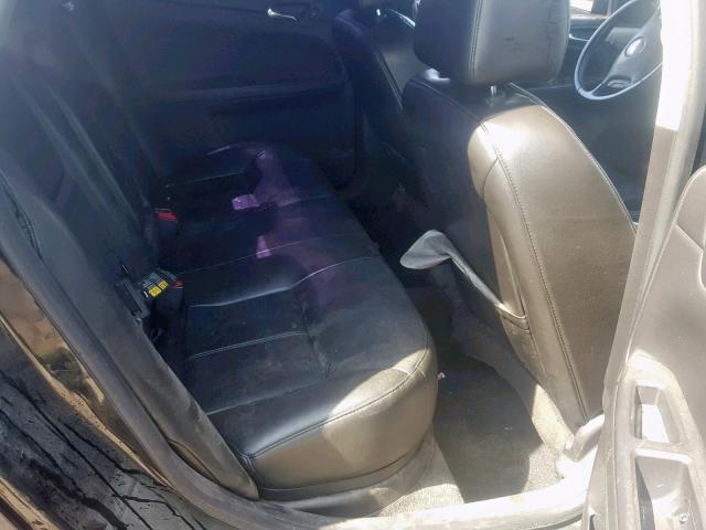 2G1WD58C889210981 - 2008 CHEVROLET IMPALA SUP შავი ფოტო 6