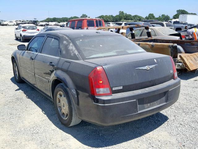 2C3KA53G86H539096 - 2006 CHRYSLER 300 TOURIN BLACK photo 3